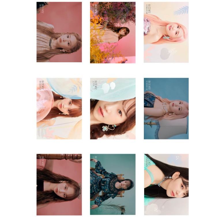 Lomo card 42 ảnh IZONE - BLOOMIZ