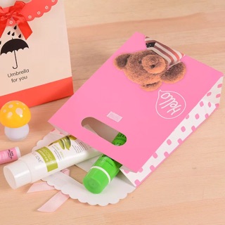 Sỉ 10 Túi đựng quà loại đẹp tặng, mỹ phẩm ( Size 6: 16.5x12.5x6 cm) - SP000918