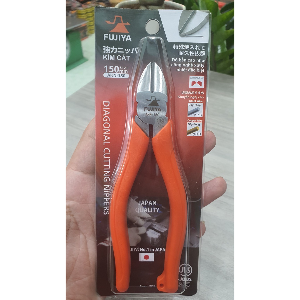 [GIAN HÀNG CHÍNH HÃNG] Kìm cắt Fujiya AKN-150