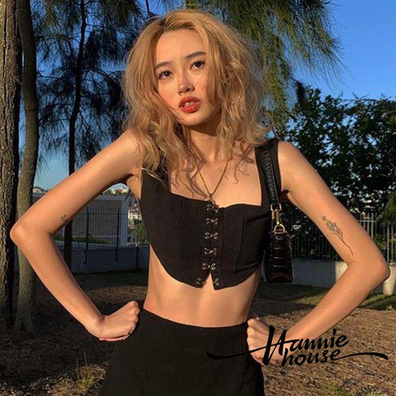 Áo Nữ Không Tay Cổ Vuông Thời Trang Quyến Rũ | BigBuy360 - bigbuy360.vn