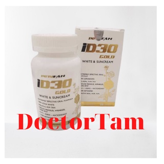 Viên uống trắng da, giảm nám, chống nắng, chống lão hóa PETYFAN ID30 đạt chuẩn được FDA công nhận- hàng chính hãng