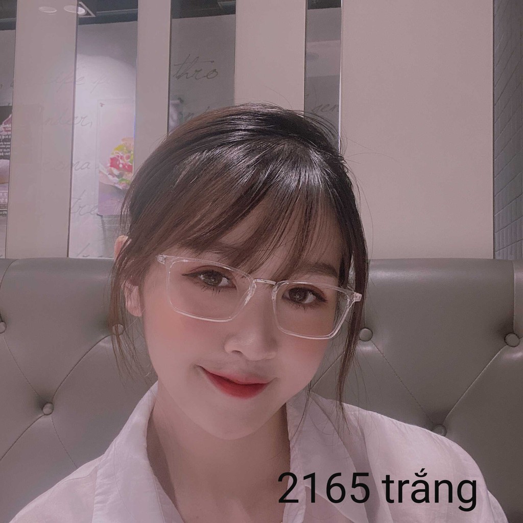 Gọng Kính Cận Nam Nữ G STORE Dáng Vuông Thời Trang Chất Liệu Nhựa Dẻo   2165 | BigBuy360 - bigbuy360.vn