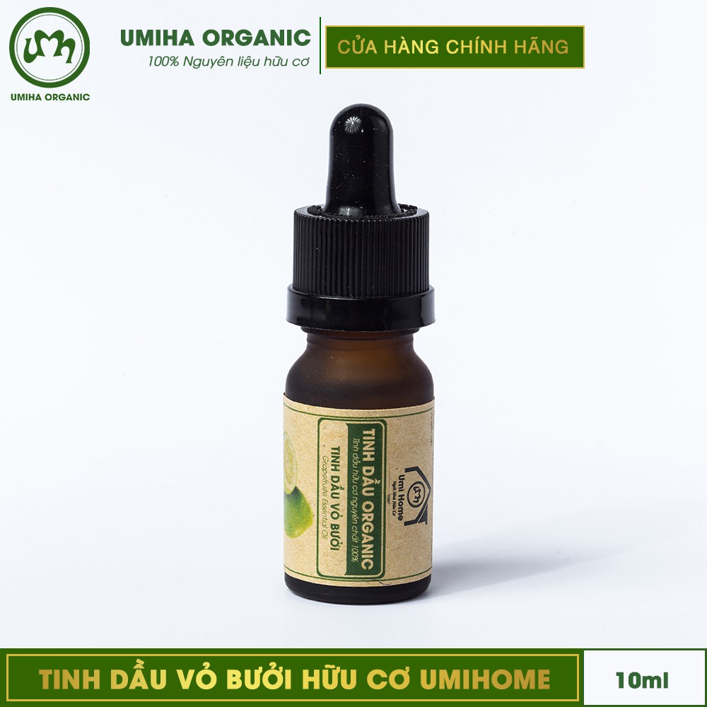 Tinh dầu Vỏ Bưởi hữu cơ UMIHA nguyên chất | Grapefruit Peel Essential Oil 100% Organic 10ml