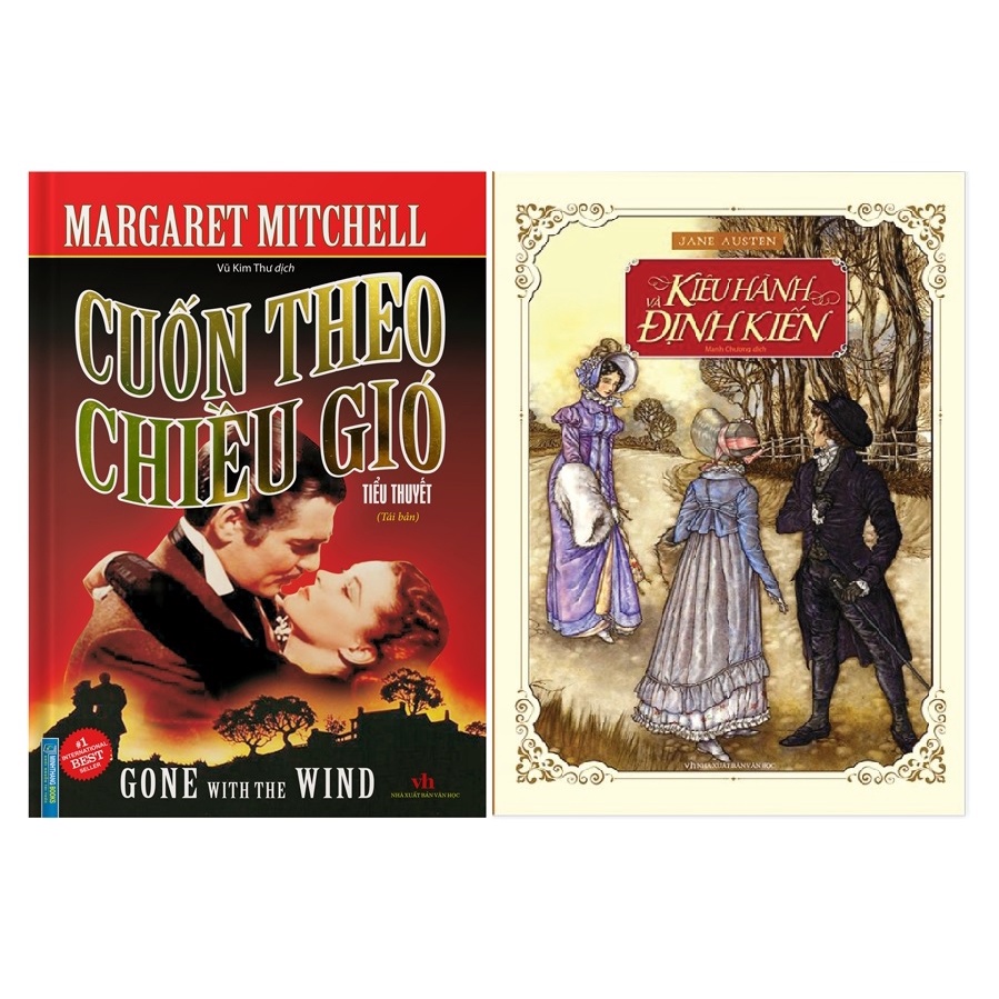 Sách Combo Cuốn Theo Chiều Gió (Tiểu Thuyết) + Kiêu Hãnh Và Định Kiến