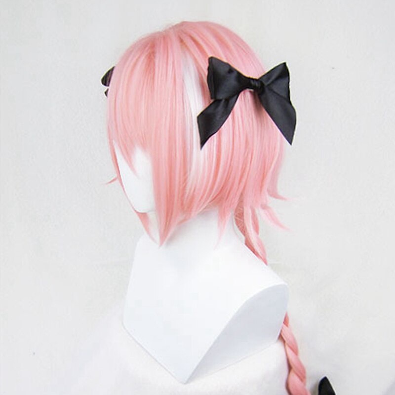 Tóc Giả Dài Màu Hồng Hóa Trang Nhân Vật anime fate/ Singapore Pha astolfo