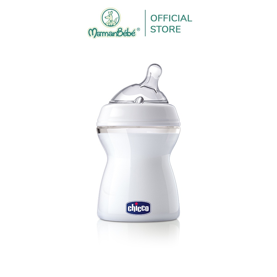 Bình sữa núm nghiêng Pisa Natural Feeling 2M+ Chicco 250ml