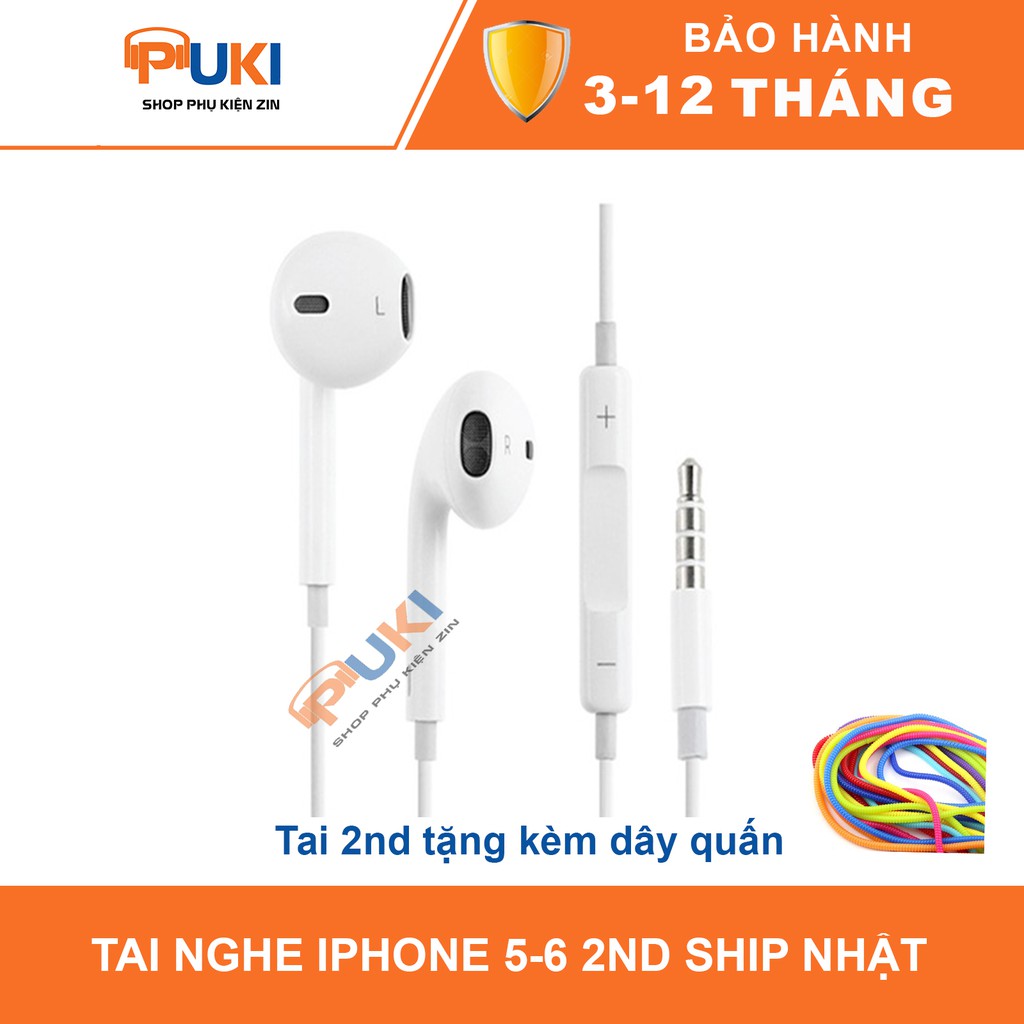 Tai nghe iphone 5/6 bóc máy hàng ship từ NHẬT BẢN