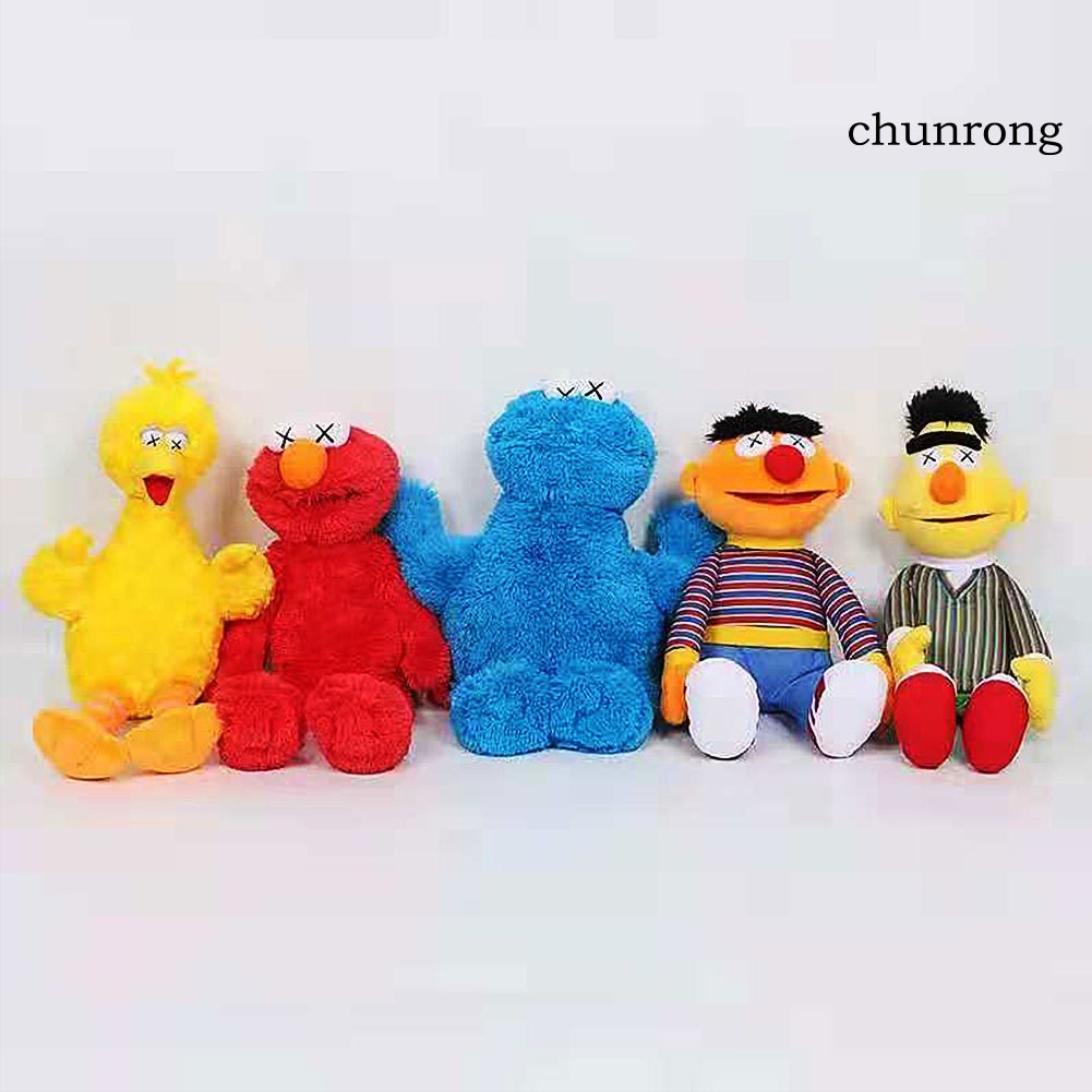 Búp bê nhồi bông hình nhân vật Sesame Street đáng yêu cho trẻ em