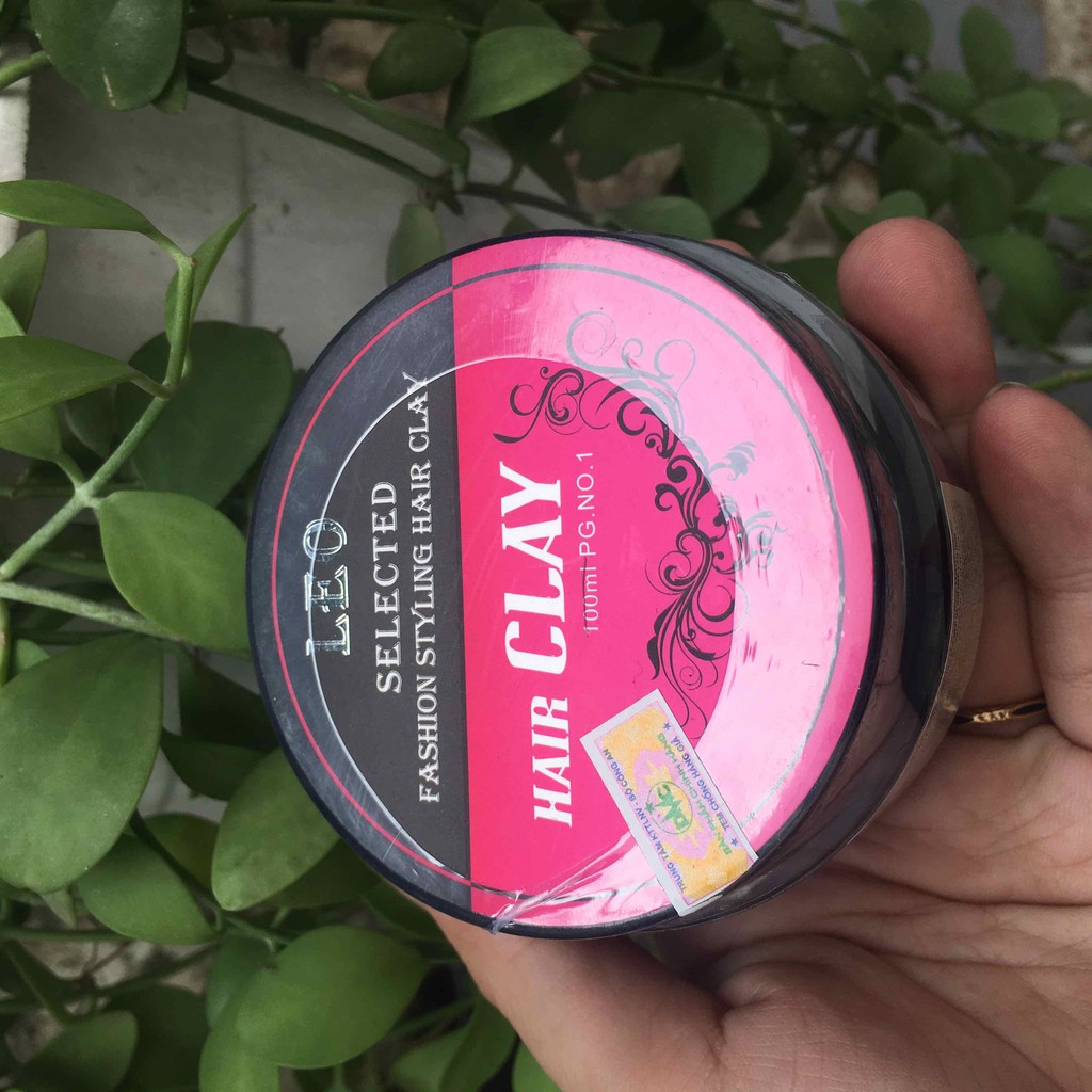 Sáp Vuốt Tóc Tạo Kiểu Giữ nếp lâu dài LEO Hair Clay Prosee 100g ( chính hãng )