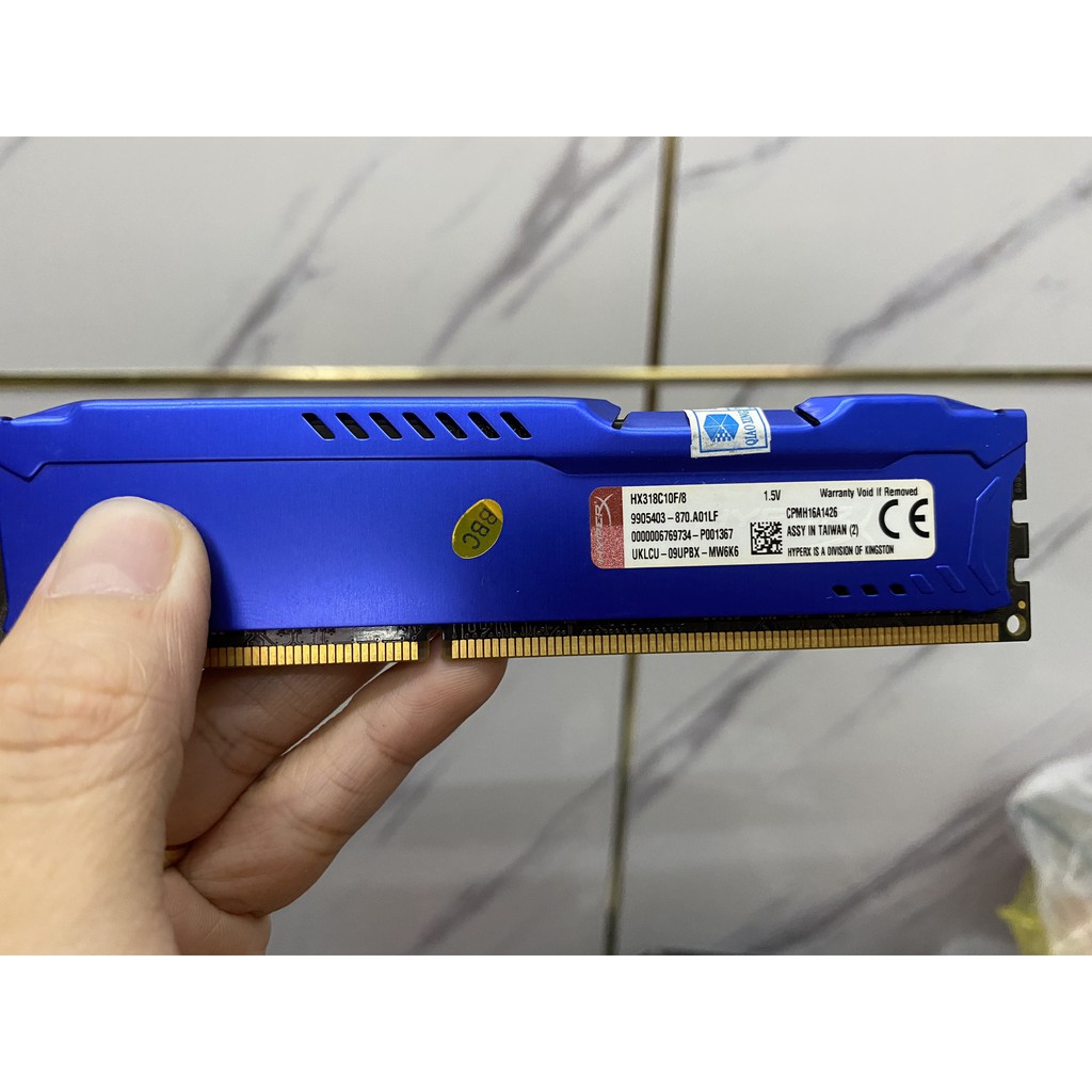 RAM DDR3 KINGSTON 8GB/1600 TẢN THÉP