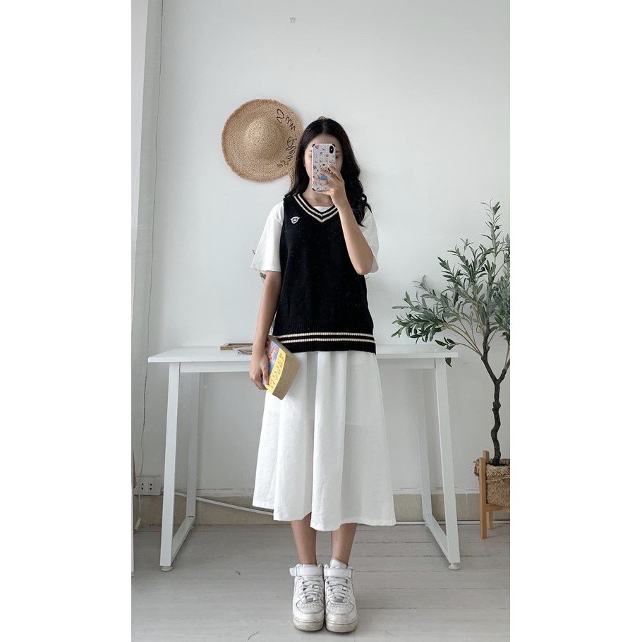 Chân Váy Đũi Dài Style Hàn Quốc Chân Váy Dài Vintage Quảng Châu Đầm Nữ Cv04  | Holcim - Kênh Xây Dựng Và Nội Thất