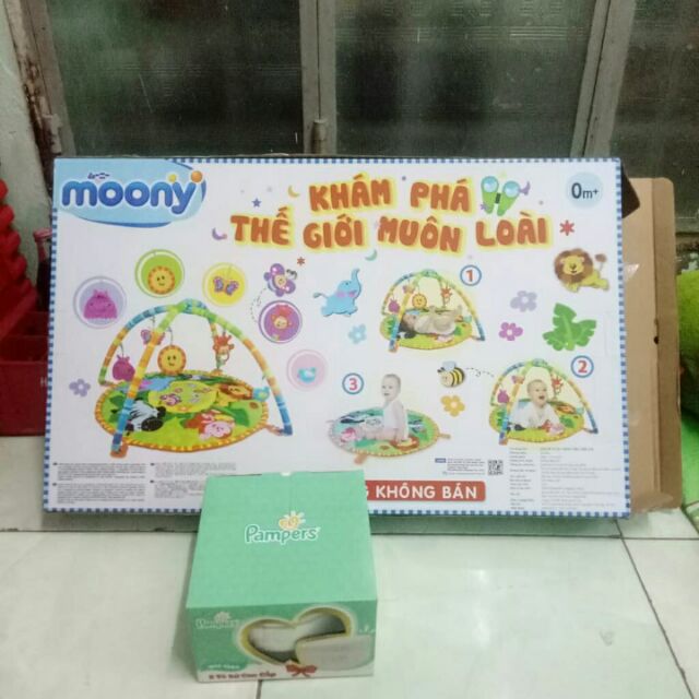 Bộ thảm nằm chơi cho bé