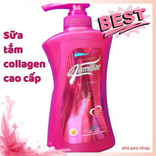 Sữa tắm Familiar hồng Collagen 550ml toàn thân