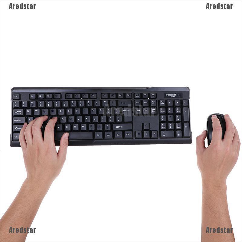 Combo Bàn Phím + Chuột Không Dây 104 Phím Cho Máy Tính | BigBuy360 - bigbuy360.vn