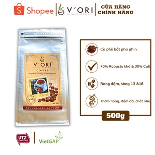 [Phù Hợp Gu Đậm Người Việt] Cà Phê Bột Pha Phin Nguyên Chất ANAK 500gr ( Chế Biến Khô)