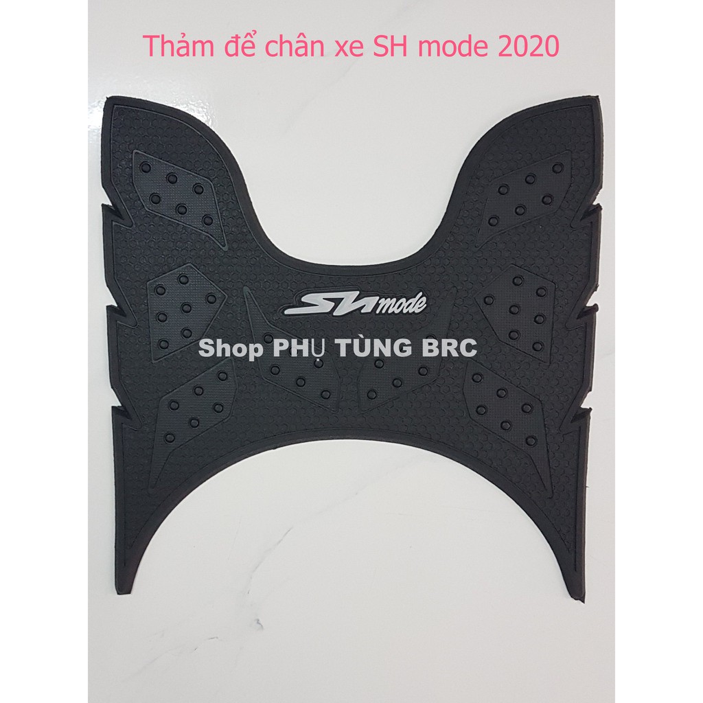 Thảm để chân cao su màu đen xe SH mode 2020