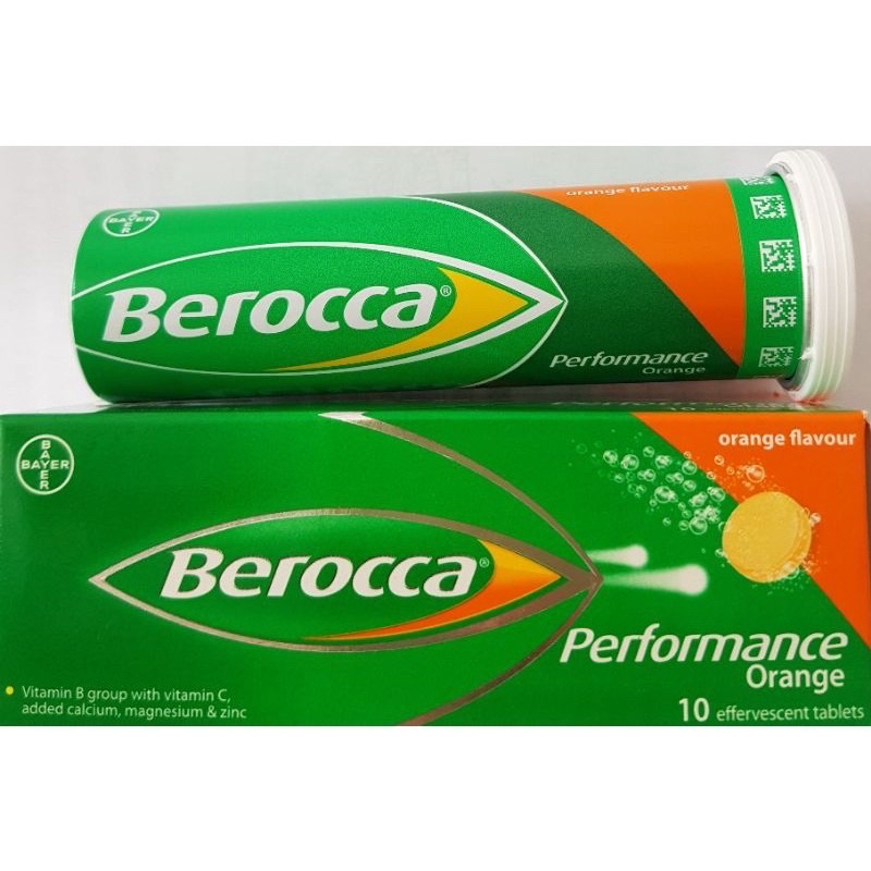 Viên Sủi Berocca tăng sức đề kháng hộp/10vien