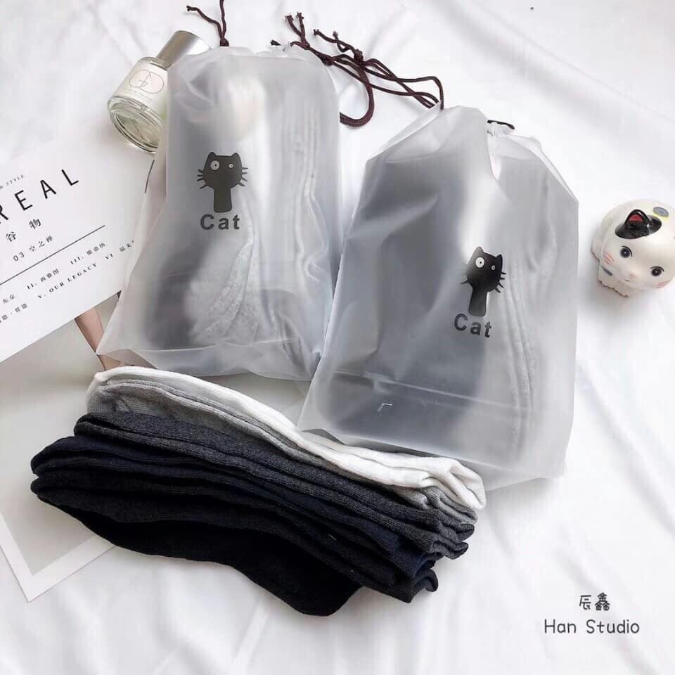 🆘SET 5 TẤT LƯỜI KHỬ MÙI GAM MÀU ĐEN,TRẮNG
