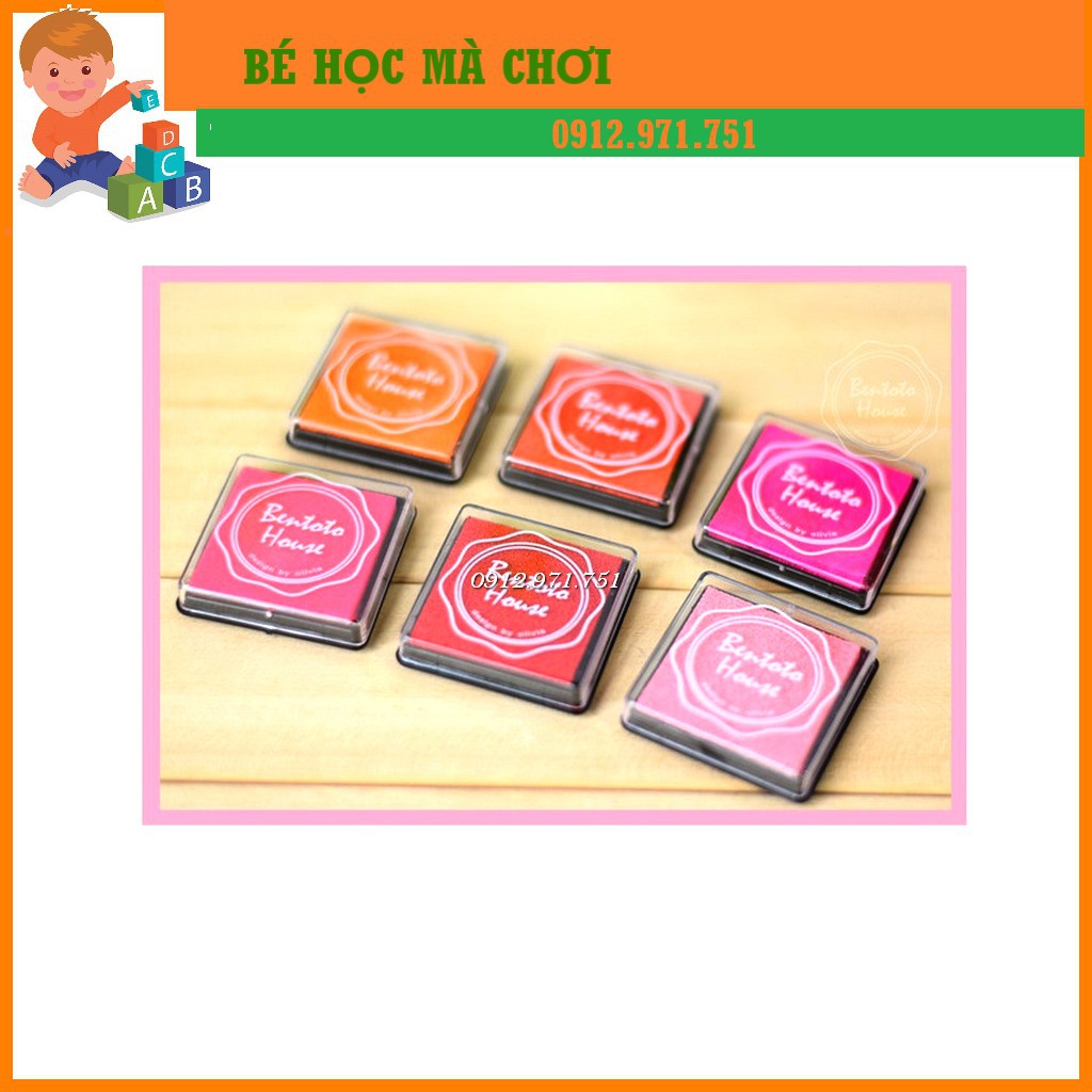 Màu vẽ vân tay 20 màu giúp bé thỏa sức sáng tạo - Mực in dấu vân tay
