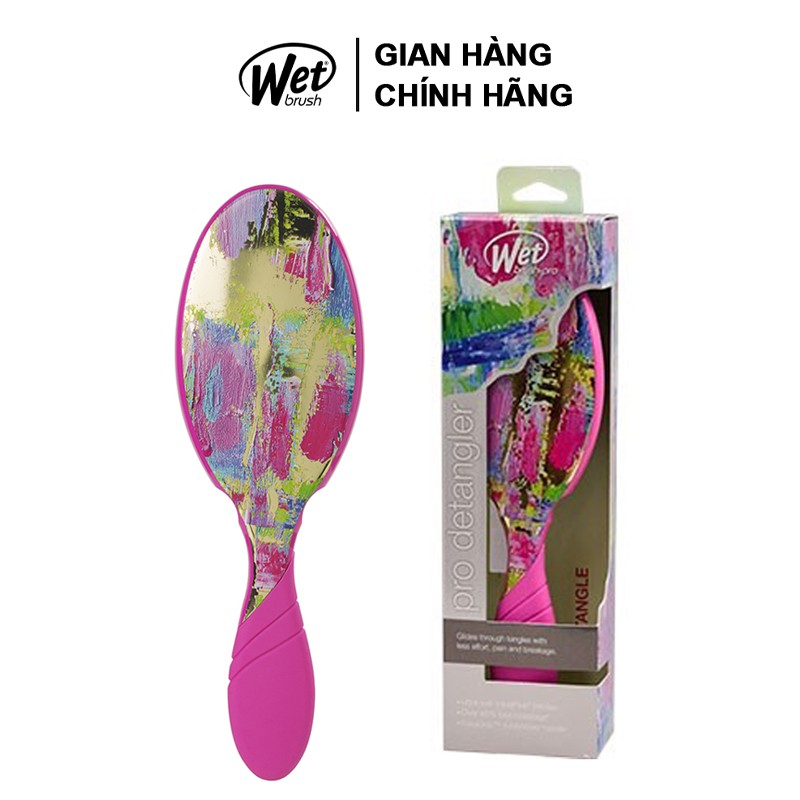 [CHÍNH HÃNG] Lược gỡ rối WET BRUSH dòng truyền thống họa tiết BRIFPK