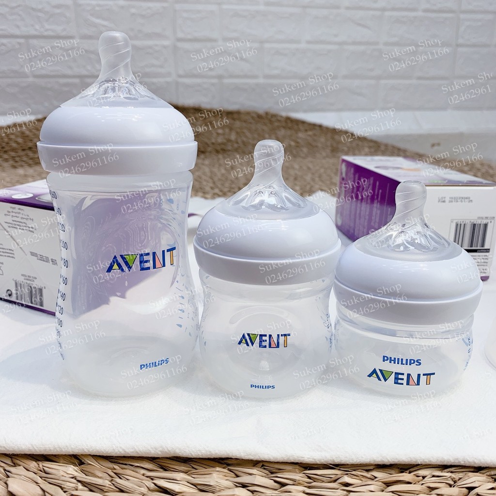 Bình Sữa Philips Avent Natural Cổ Rộng (BS3)