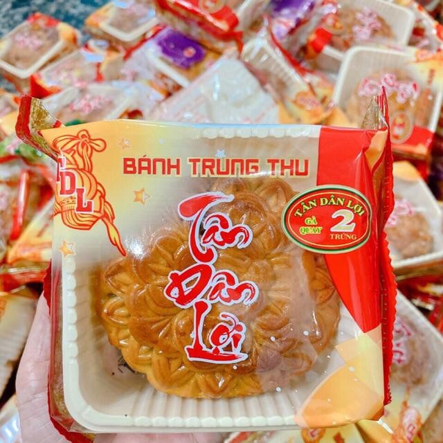 Bánh trung thu Thập Cẩm Gà Quay 2 trứng 200gram - Tân Dân Lợi
