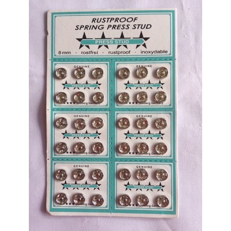 Vỉ nút bấm ngôi sao vỉ 36 nút