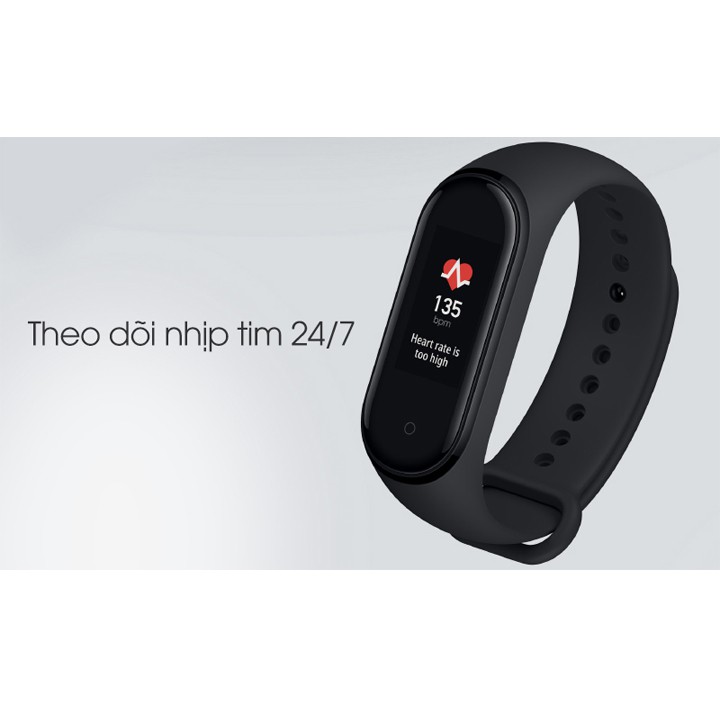 [Mi Band 4] Đồng hồ thông minh Xiaomi Mi Band 4 - Tiếng Việt - Quốc Tế