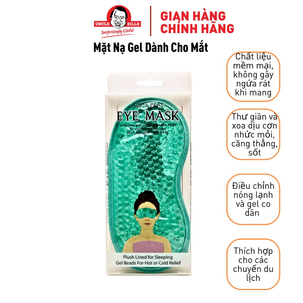 Chườm Mắt Nóng Lạnh Dạng Gel Giúp Thư Giãn Lưu Thông Máu Dễ Ngủ, Giảm mỏi, Đỡ Đau, Giảm Quầng Thâm Uncle Bills AG2084