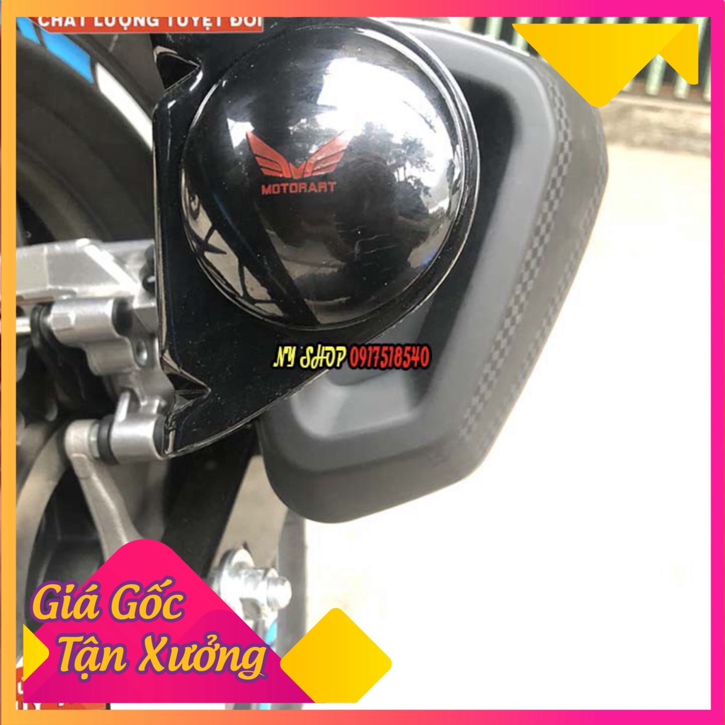🥇 CHỤP ĐUÔI PÔ WINNER X CHỐNG PHỤT HƠI VÀO MẶT NGƯỜI ĐẰNG SAU CHÍNH HÃNG MOTOR ART ( BẰNG THÉP) 🥇 (Ảnh Sp thật)