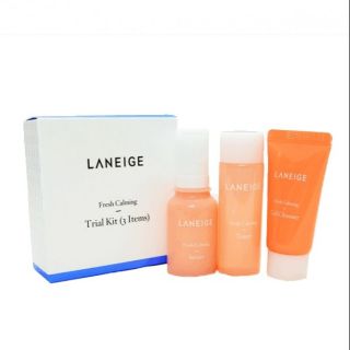 Kit Dưỡng Da Laneige Fresh Calming Trial Kit