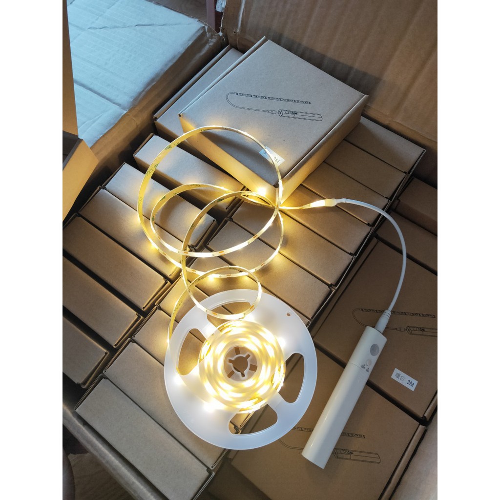 Đèn Led Dây Cảm Biến Tủ Áo , Cầu Thang,Tủ Bếp...