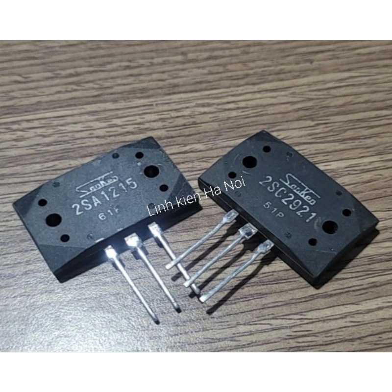 Cặp sò sanken 2sa1215 2sc2921 tháo máy lưng đồng chất lượng