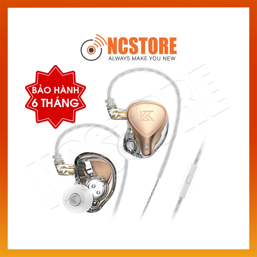 Tai nghe KZ ZEX PRO | tune âm bởi crinacle | tĩnh điện có Mic | chuyên nghe nhạc cụ Ballad Jazz không lời