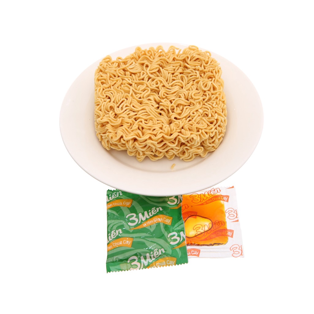 Mì 3 Miền Tôm Chua Cay gói 65g