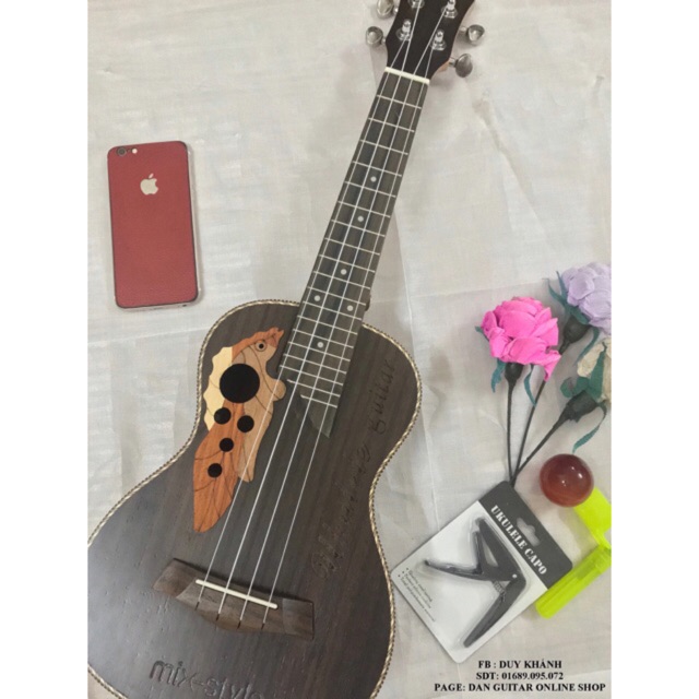 ĐÀN UKULELE TENOR LỖ NHO CAO CẤP