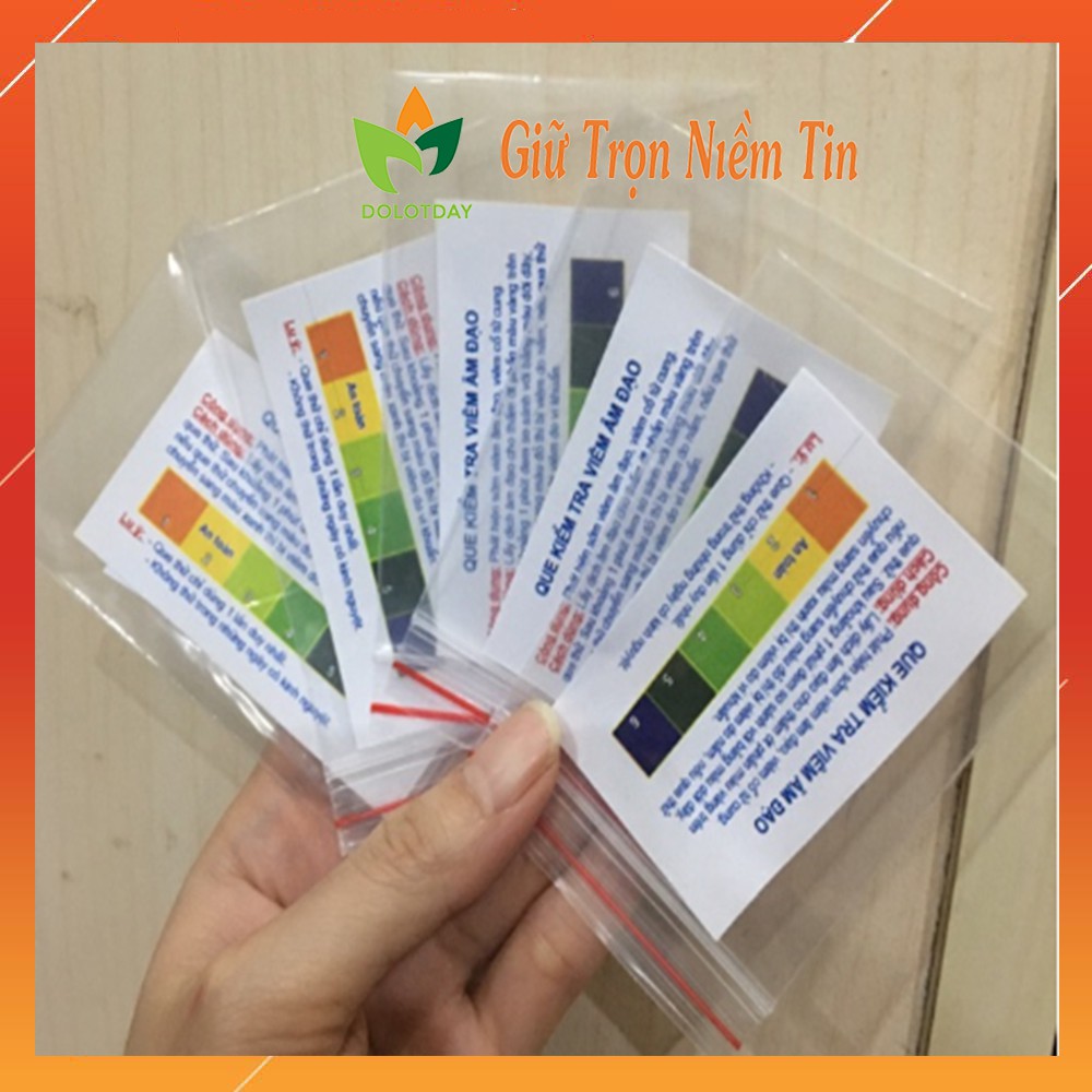 Que thử viêm nhiễm phụ khoa nấm ngứa cho cô bé chuẩn xác QUETHU01
