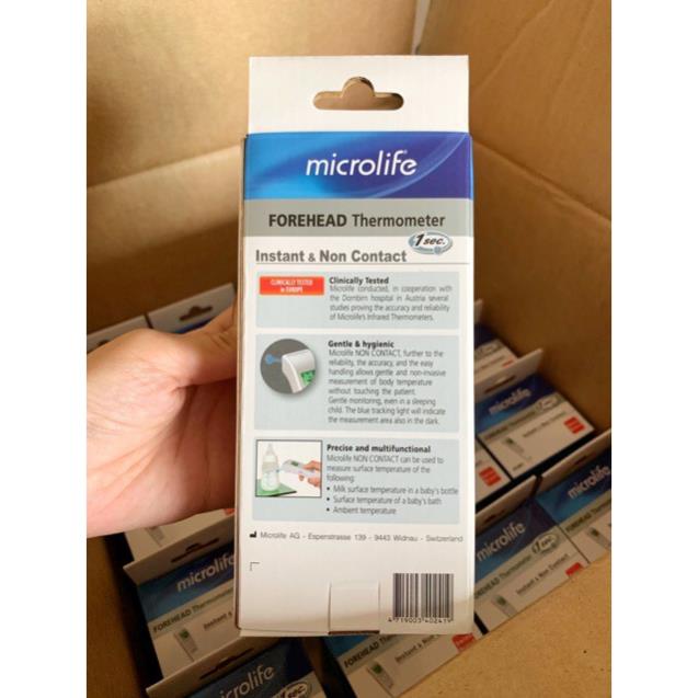 Nhiệt Kế Điện Tử Hồng Ngoại Microlife FR1MF1 Thụy Sĩ  [SALE SẬP SÀN] [HÀNG CHÍNH HÃNG] [1 ĐỔI 1 TRONG 12 THÁNG]