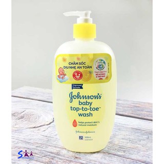 Sữa tắm gội toàn thân Johnson Baby 500ml