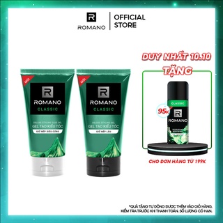 Gel vuốt tóc Romano Classic 150g
