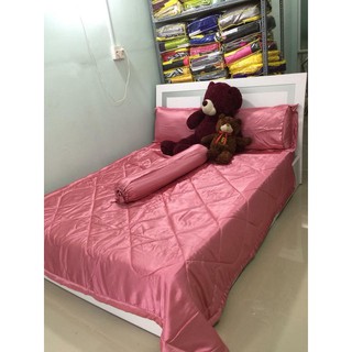 Trọn bộ chăn ga gối phi lụa cao cấp sang chảnh (chọn màu)