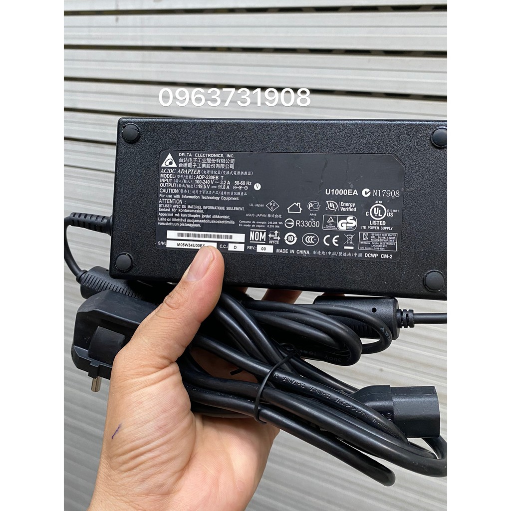 Sạc laptop ASUS ADP-230EB T 19.5 V 11.8A chính hãng