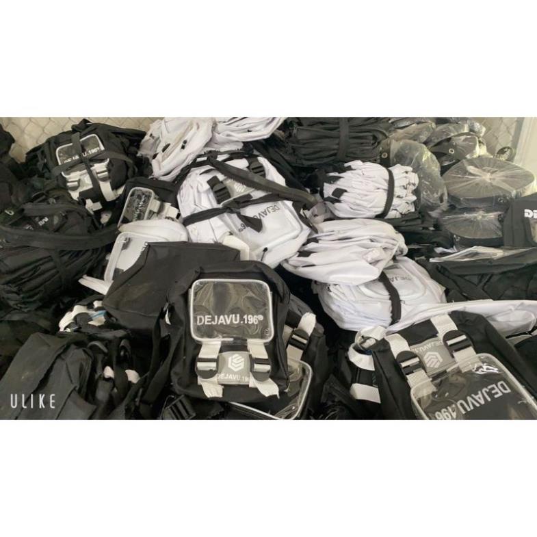 Túi đeo chéo 196 thời trang cho nam và nữ chữ DEAVU.196 HUDU STORE