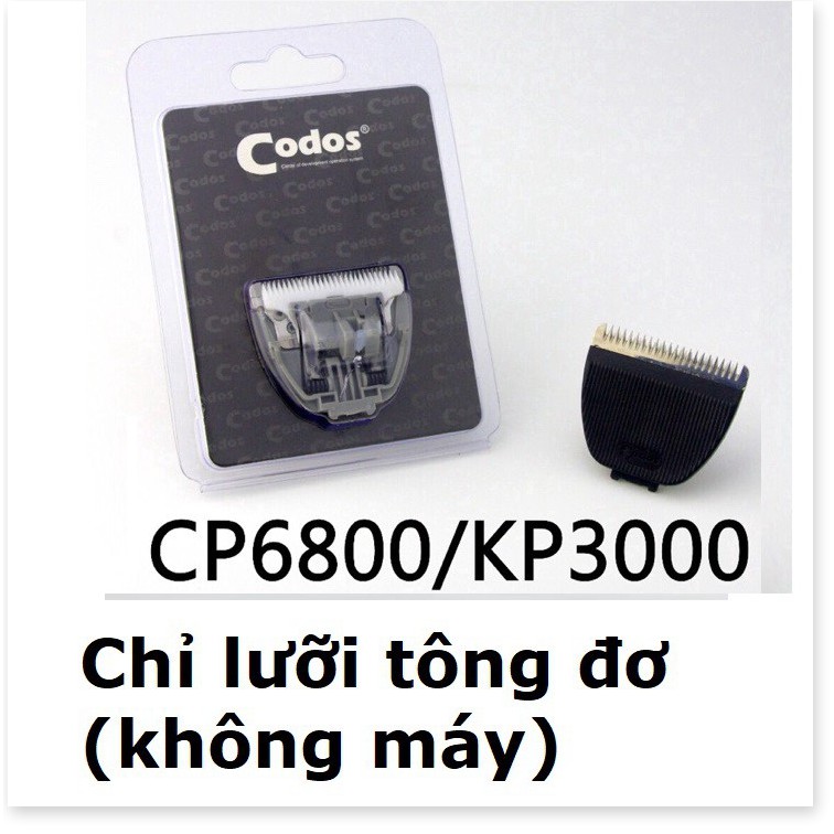 [Mã giảm giá] (Lẻ Phụ kiện) Tonder Codos CP6800 -Tông Đơ máy Chuyên Dụng Cắt và cạo Lông Chó Mèo