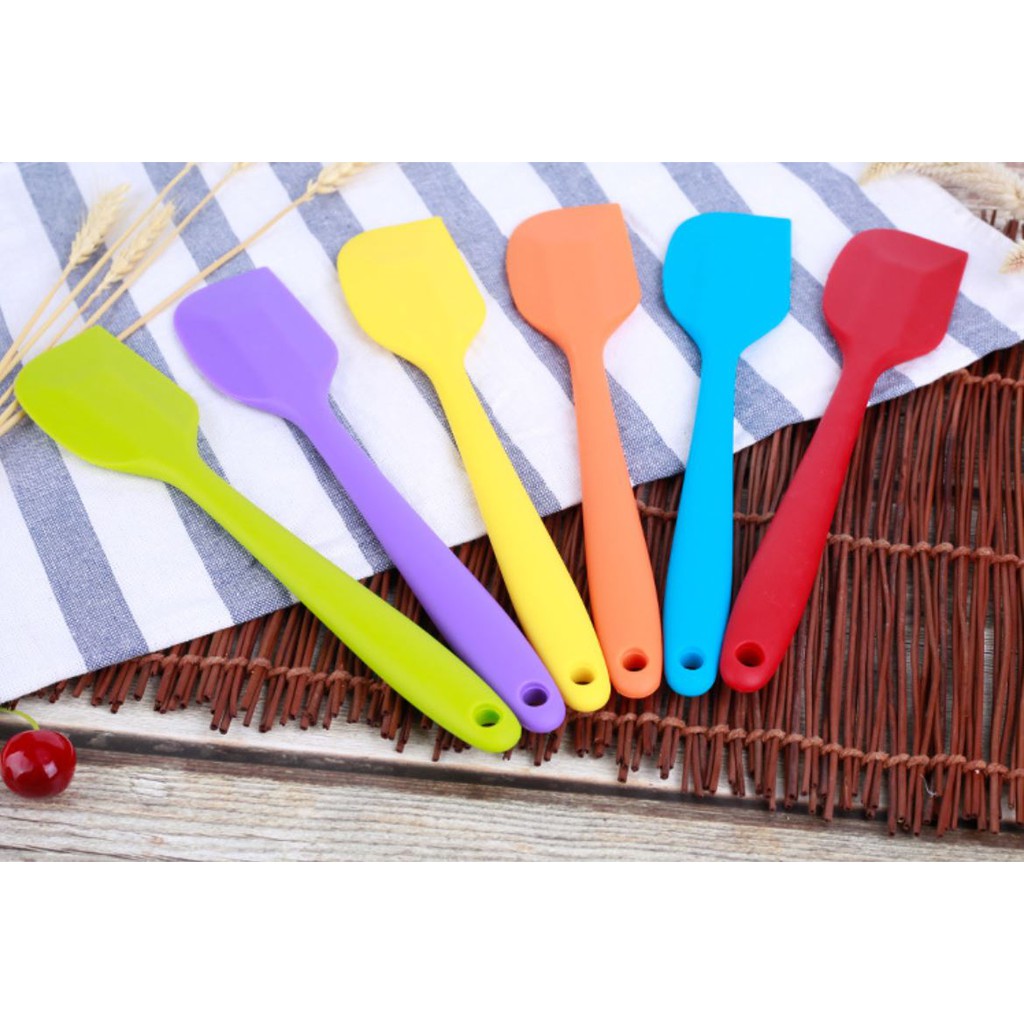 Spatula 27cm Lớn - Phới Spatula - Phới Trộn Bột Làm Bánh Silicon – Cây Vét Spatula - GB009