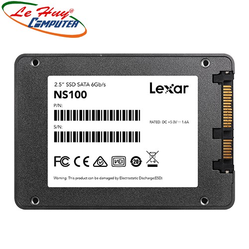 Ổ cứng SSD Lexar NS100 128GB Sata III - HÀNG CHÍNH HÃNG