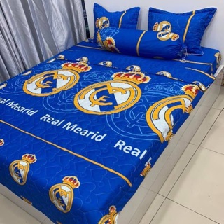 Bộ chăn ga gối hè thu clb bóng đá read madrid