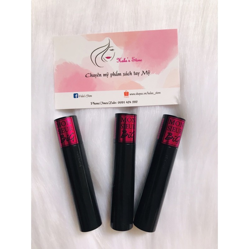 Lancome ✨ Mascara trang điểm mi dài và cong Mon Sieur Big