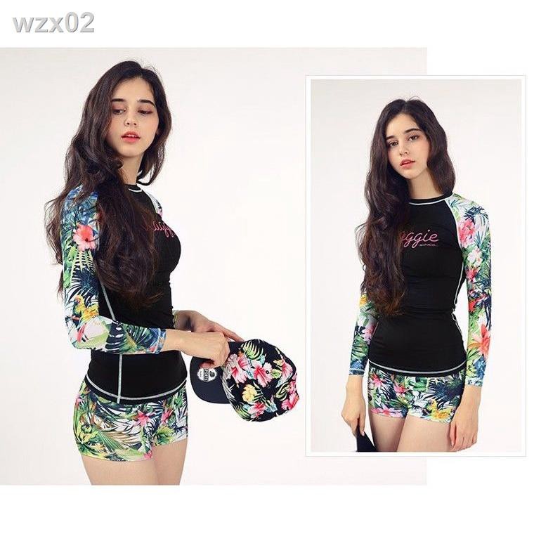 Bộ Đồ Bơi Dài Tay Chống Nắng In Họa Tiết Gợi Cảm Cho Nữ | BigBuy360 - bigbuy360.vn
