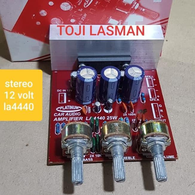 Bộ Mạch Loa La4440 12v 12v Volt La 4440 Ayo Diorder Cho Xe Hơi